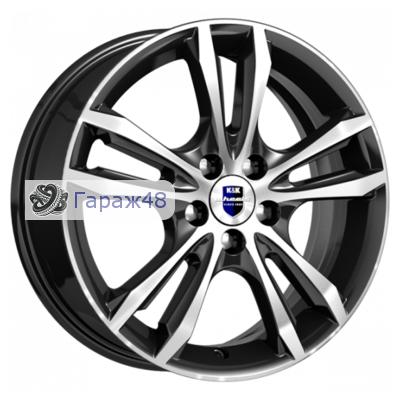 K&amp;K KC866 R16 / 6J PCD 4x114.3 ET 40 ЦО 67.1 Литые Черный глянцевый с полированной лицевой поверхностью