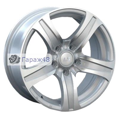 LS 145 R16 / 7J PCD 5x114.3 ET 40 ЦО 73.1 Литые Серебристый полированный