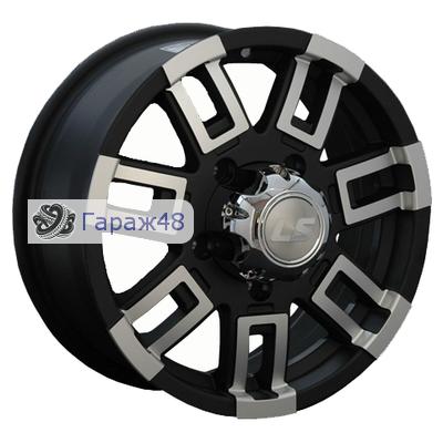 LS 158 R16 / 8J PCD 5x139.7 ET 30 ЦО 98.5 Литые Черный матовый полированный